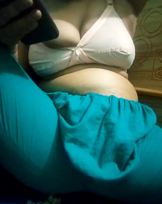 Sweet and Beautiful Young Girl with Big