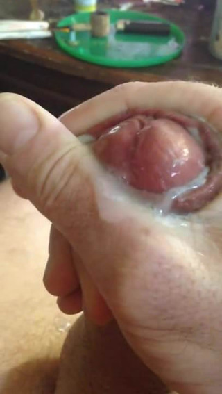 My cock, lots of precum