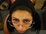 Mia Niqab Face Close Up