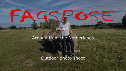 Arnoud from the Netherlands - outdoor photo shoot