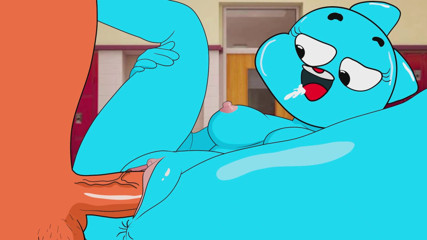 Nicole Watterson FUCKS WITH DARWIM - The Amazing World of Gumball Porn Parody PART 3