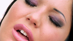 Pink Dildo Outdoor Solo - Stretching Both Holes Hard