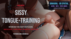 Sissy Tongue-Training