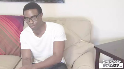 SOUTHERNSTROKES Black Jock Masturbates After An Interview