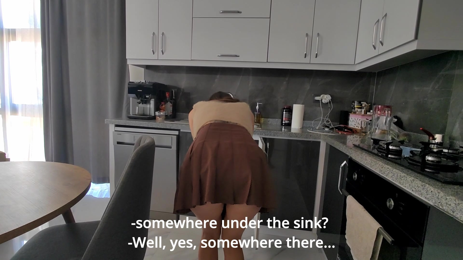 Real Cheating! My Neighbor Turned Out to Be an Anal Whore! I Fuck Her in the Ass While She's Maybe at Work!