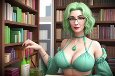 Good green hair librarians with heavy natural tits ken fluffer | Big Boobs Porn Tube | Big Boobs Update