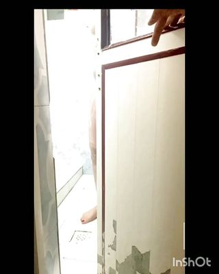 Indian bhabi sex bathroom with devar