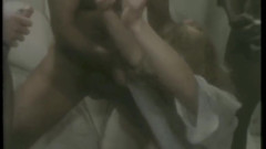 An Interracial Gang Bang for the Horny Baby Pozzi