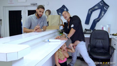Big Tits at Work - Cali Carter Prefers Masturbating on the Job Until Manager Sean Gives Her Hardcore Sex