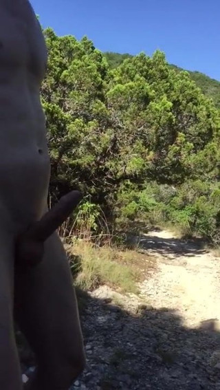 Hiking At Hippie Hollow