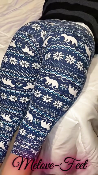 Melove Tight Butt in Blue Pants