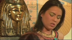 The Pharaoh and 2 Horny Sluts: Threesome at Cleopatra's Court