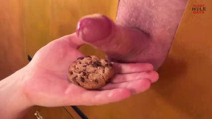 Cookie and Cream Sperm Cookie at Gloryhole