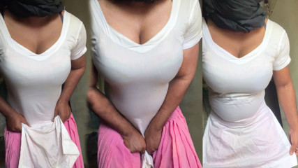 big tits hard nipple boobs squizing mastarbatong crossdresser
