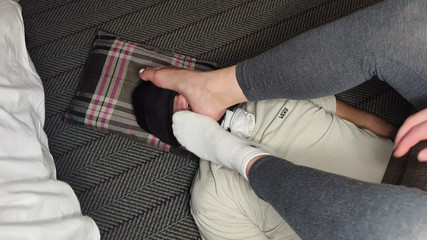 Goddess Bellafussara - Sock and barefoot smelling and worship