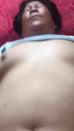 Chinese granny cumming