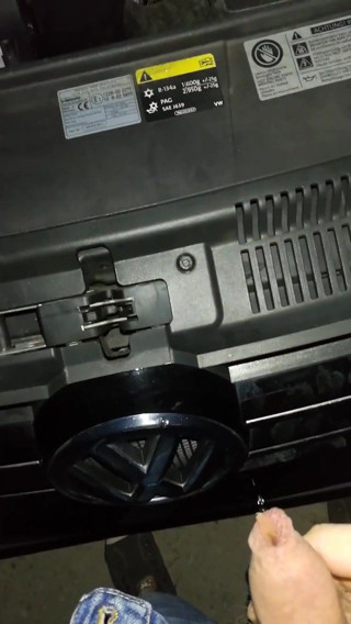 Piss on Car Engine