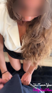 Ass or Pussy? - petite wife Olive lets husband choose which hole to fuck
