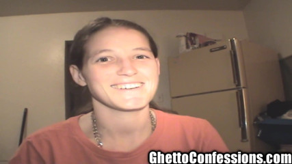 Irresponsible Ball Licker Alice Brady Bunch Ghetto Bitch Gags Semen Cough