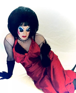 Sissy Fuck Toy Smokes and Strips to Lingerie for Master on Cam