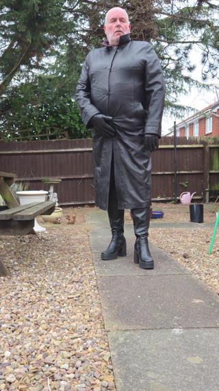 Leather Trench Coat