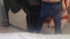 waw...30 cm dick swallowed whole by a slut
