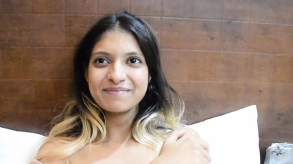 My Shy Girlfriend Looks cute while Getting Naked