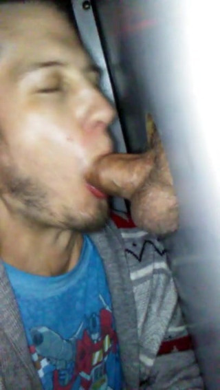 sucking married guy at glory hole