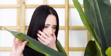 Skinny Brunette Babe Seduced by Personal Trainer and Fucking at Gym Sex Training with Big Cumshot