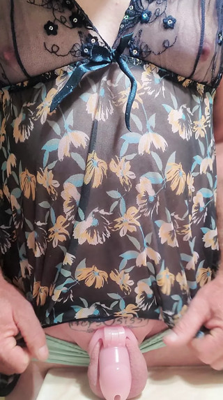 Sissy Titties Sissy Clitty  Sissy Locked up. thumbnail