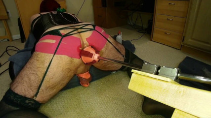 Fuck machine anal, 6 Toys! With 2 limp clitty cum shots