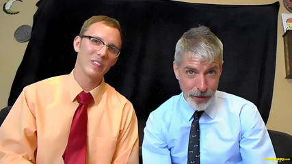 Giant Coworkers Give You Your Annual Peer Review