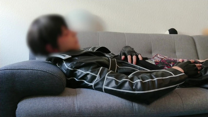 Kirito jerks off while thinking about Asuna + Bonus Video Katsuki Cosplay