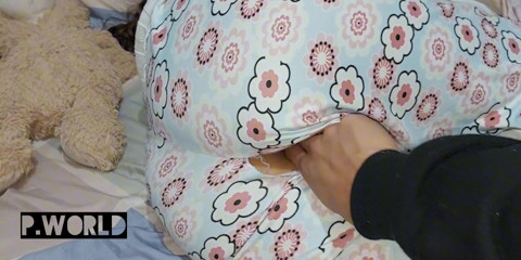 Girlfriend pajama hole