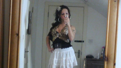 Nikkimontero - London tgirl mirror fun with a good lipstick thumbnail