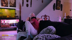 Fucking in the Livingroom Getting My Face Covered