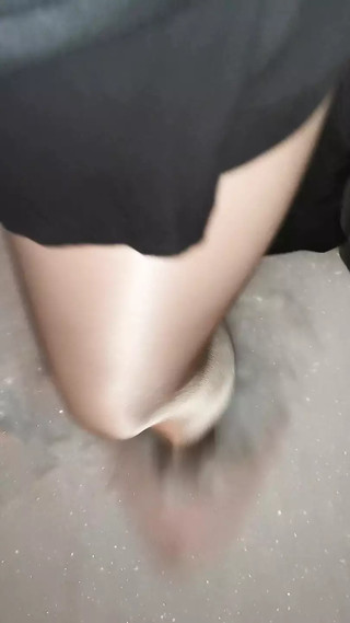 Nylon walk in the Snow