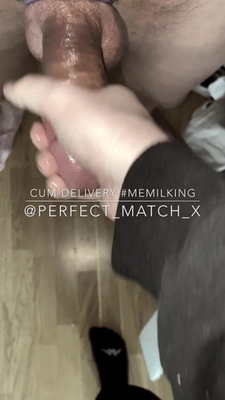 #memilking #cumshot - handjob cumshot
