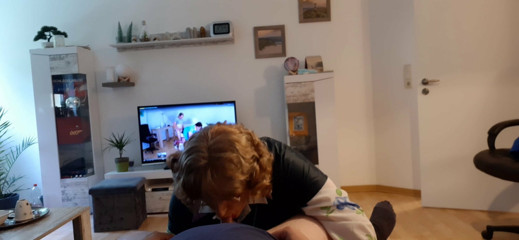 Housekeeper Ilona and the Delivery Man