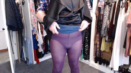 im dressed and ready for fun, let me get on m knees