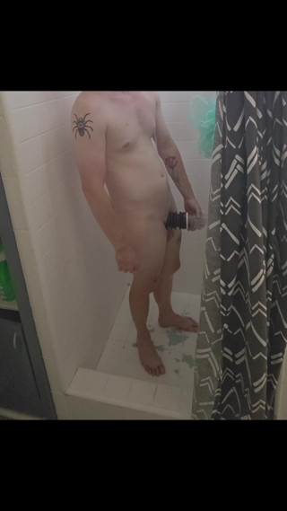 Time for play cold shower