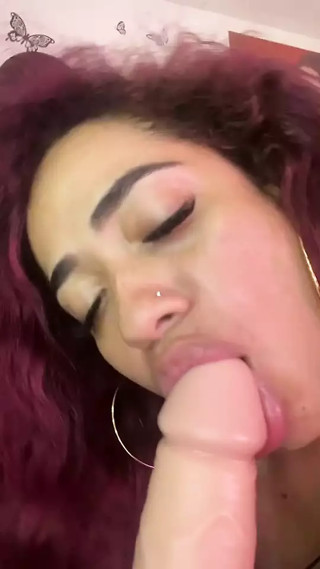 Sucking big white dick pt 2