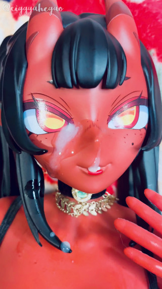 Midnight Visit from Meru the Succubus - Sex Demon Fucks Me for Cum Reward - All Over Her Face 65cm Sex Demon Silicone Sex Doll