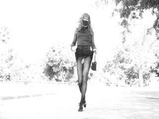 A walk in the park ended with a striptease.