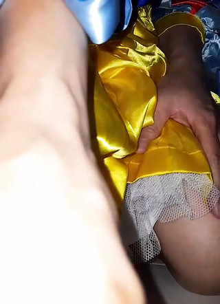 Cum On Disney Princess Snow White Satin Cute Dress