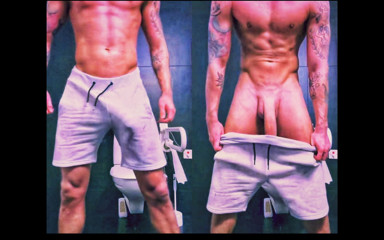 I Couldn't Hide My Huge Bulge at the Gym