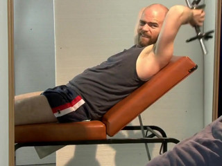 Pete at local gym