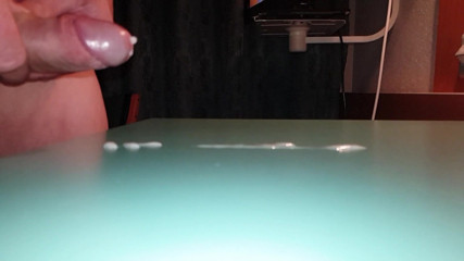 Slow motion cumming for the girls
