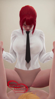 Makima Dominate and Fucks Denji (chainsaw Man)