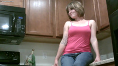 Misty strips off all her clothes for the camera
